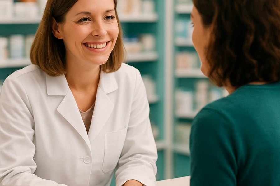 Atención farmacéutica personalizada en el mostrador